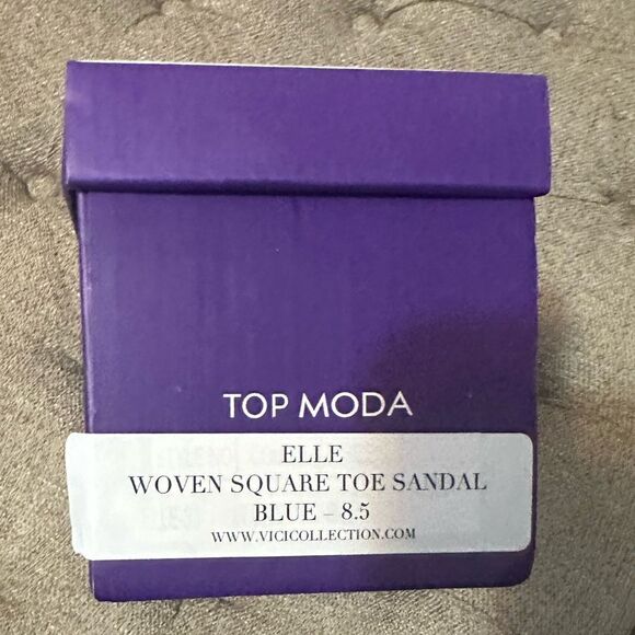 Woven Square Toe Sandals - Picture 10 of 10